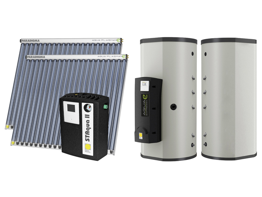 Ein SonnenEnergieHaus-Paket liefert mehr als die Hälfte der Heizungswärme von der Sonne.