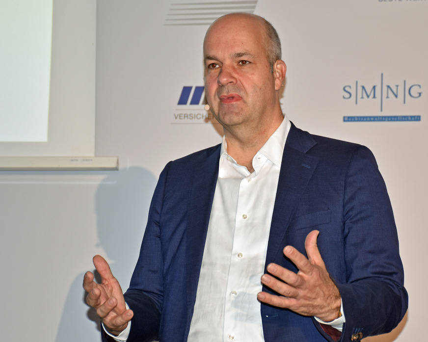 Einen einigermaßen optimistischen Ausblick in die Zukunft wagte Professor Marcel Fratzscher vom DIW. &nbsp;