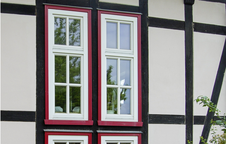 9 Westseite des Kindergartens in Reinhausen: Auch nach 15 Jahren zeigt er sich in relativ gutem Zustand.