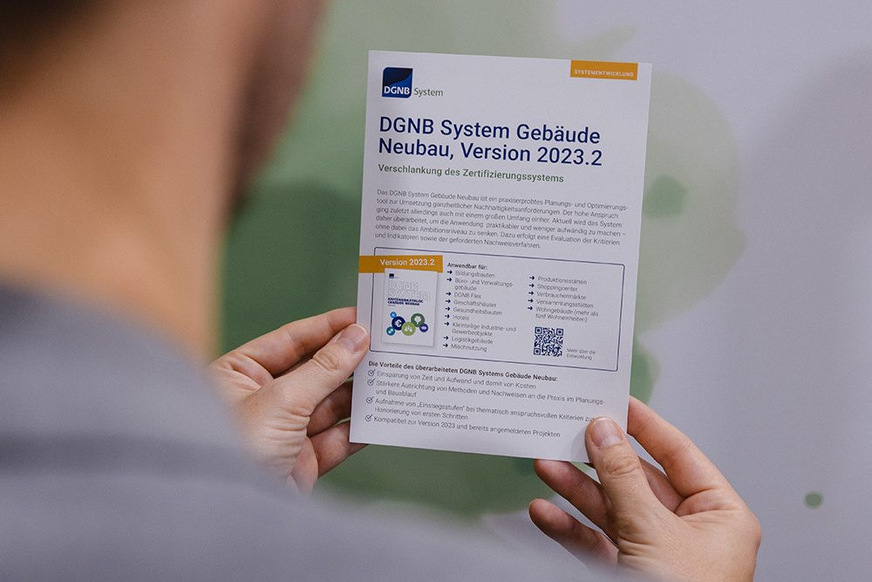 DGNB Zertifizierungssystem für Neubauten Version 2023.2.