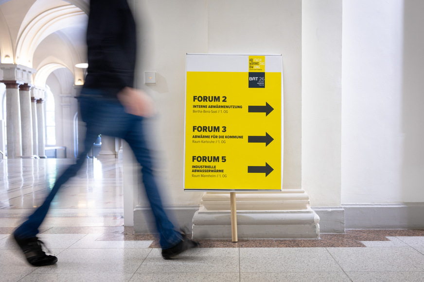 In Fachforen konnten sich die Teilnehmenden tiefergehend mit einzelnen Aspekten der Abwärmenutzung befassen.