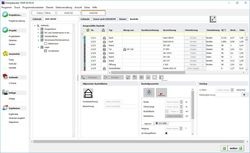 Strukturierte Darstellung der Zonen - © Hottgenroth Software GmbH & Co. KG