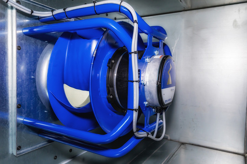 ZIEHL-ABEGG Ventilatoren werden direkt angetrieben, ganz ohne Riemen