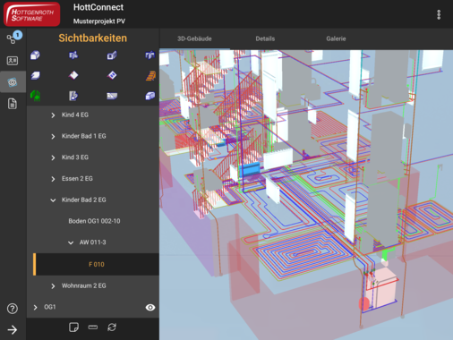 Darstellung von Elementen