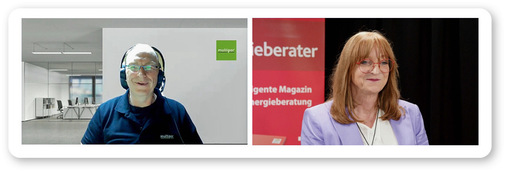 Uwe Lutterbeck von Xella Multipor betonte unter anderem die Nachhaltigkeit der Multipor-Mineralschaum-Dämmplatten.