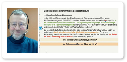 Oliver Solcher vom Fachverband Luftdichtheit im Bauwesen brachte es auf den Punkt: Soll das Bauen einfacher werden, müssen wir es uns zuerst schwerer machen und besser planen sowie sorgfältiger ausführen.