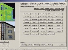 Zusätzliche Funktionen wie eine Kommentar-Datenbank für umfangreiche Bauthermografie-Berichte deckt spezielle, optional erhältliche Software ab