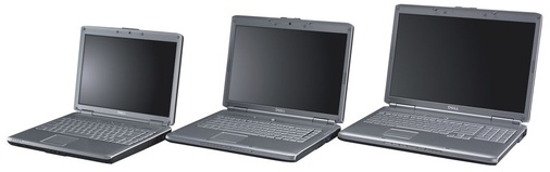 Größenvergleich: Netbook, Notebook und Maxi-Notebook