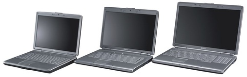 Größenvergleich: Netbook, Notebook und Maxi-Notebook - © Quelle: Dell
