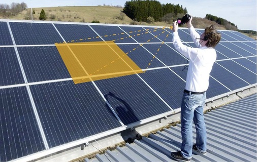 6 Wichtige Voraussetzung für verwertbare Aufnahmen ist neben anderen Randbedingungen die Wahl eines korrekten Betrachtungswinkels und Bildausschnitts.