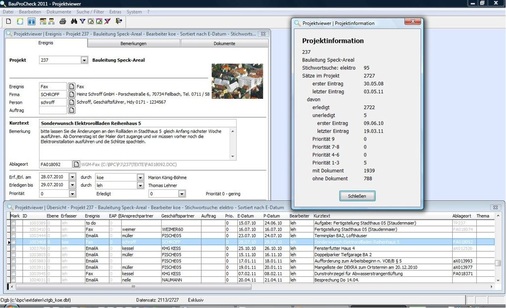 Projektviewer sorgen dafür, dass man die Übersicht behält und noch ­anstehende Arbeiten nicht vergessen werden.