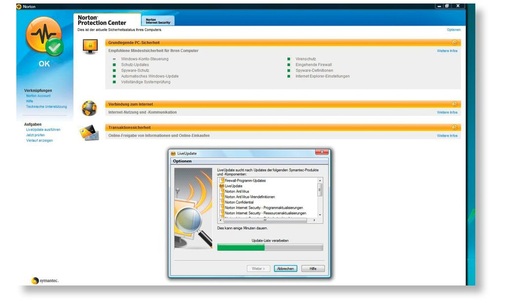 Wichtig ist ein regelmäßiges Online-Update der Anti-Viren-Software. - © Symantec

