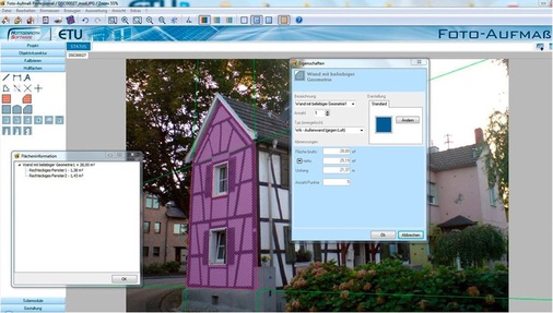Den Aufwand für eine präzise Hüllflächenermittlung kann man mit dem fotografischen Aufmaß minimieren. - © Hottgenroth
