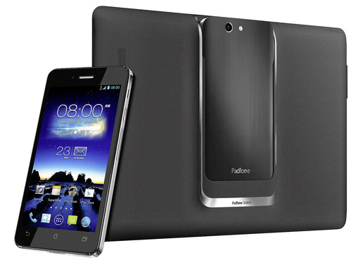 Wer sich gar nicht entscheiden kann, greift zur Hybridlösung, bei der das Smartphone

einfach an das Tablet angedockt wird.