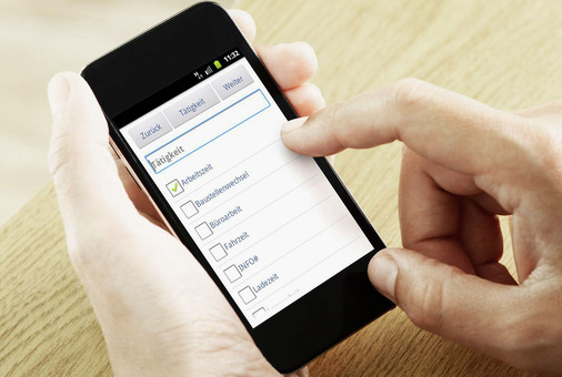 …die mobile Erfassung von Daten …