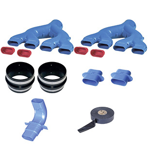 



5
 Für das PluggPlan-System hat das Unternehmen ein eigenständiges Maßsystem entwickelt. Die Komponenten sind dadurch nicht mit anderen Pluggit-Systemen kompatibel.
