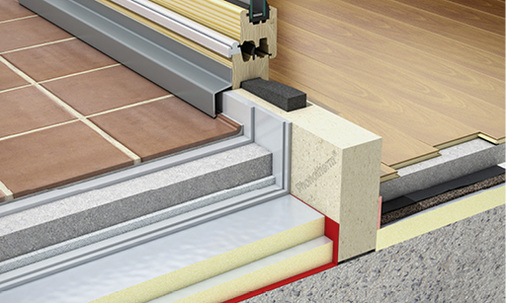 



Rahmenaufdoppelungen aus dem polyurethanbasierten Konstruktionswerkstoff Phonotherm vermeiden Wärmebrücken und überzeugen durch hohe Stabilität und Resistenz gegenüber Feuchte, Frost und Temperaturschwankungen. 
