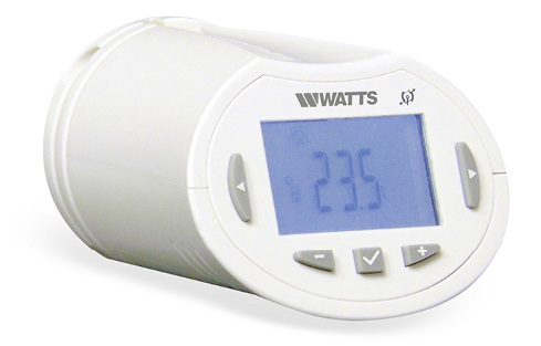 <p>
</p>

<p>
Der elektronische Heizkörper-Thermostatregler bietet mehrere Zeiteinstellungen an.
</p> - © Watts Water Technologies

