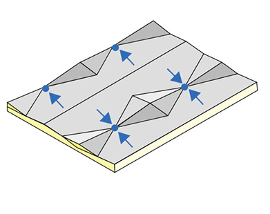 <p>
</p>

<p>
Der Linitherm DR Dachreiter leitet das wasser punktgenau in die dafür vorgesehenen Abläufe und kann auch nachträglich auf dem Flachdach verlegt werden.
</p> - © Grafik:Linzmeier

