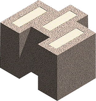 <p>
</p>

<p>
Der Bisorocket von Bisotherm verdankt seine Namensgebung der raketenähnlichen Geometrie des Wandbausteins, der in den Wärmeleitfähigkeiten von 0,08 bis 0,11 W/mk erhältlich ist.
</p> - © Bisotherm

