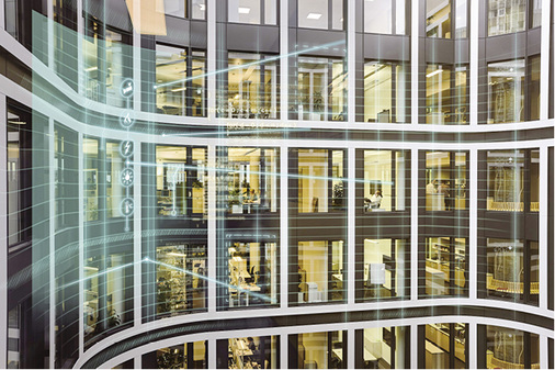 <p>
</p>

<p>
Neben Cloud-Angeboten hat Siemens auf der ISH auch neue Versionen der Gebäudemanagementplattform Desigo CC und die Intelligent-Valve-Serie für Heizgruppen, Lüftungs- und Klimaanlagen vorgestellt.
</p> - © Siemens Building Technologies

