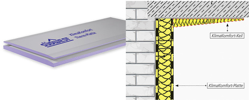 <p>
</p>
<p>
Das KlimaKomfort Therm-System aus Dämmplatte und Keil von Südwest Lacke + Farben sorgt für behagliche Wohnräume, trägt zur Senkung von Heizkosten bei und beugt Schimmel wirkungsvoll vor.
</p> - © Bilder: Südwest
 
Das KlimaKomfort Therm-System aus Dämmplatte und Keil von Südwest Lacke + Farben sorgt für behagliche Wohnräume, trägt zur Senkung von Heizkosten bei und beugt Schimmel wirkungsvoll vor.
