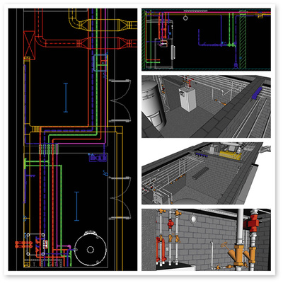 



Visualisierungen sind für Projektbesprechungen oder als Installations- und Montagehilfe nützlich.

