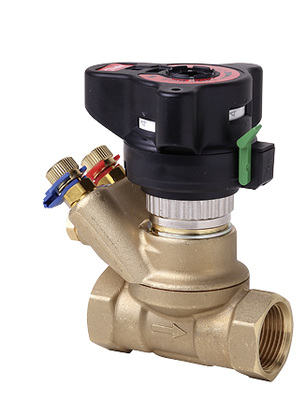 
Die Durchflussbegrenzung wird beim statischen Abgleich von Strangregulier- und Absperrventilen wie dem Danfoss ASV-BD übernommen.



