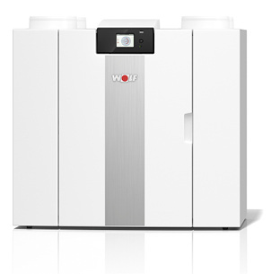 <p>
</p>
<p>
Mit der CWL-2 präsentiert Wolf eine Neuentwicklung für die Wohnraumlüftung, die zunächst in zwei Baugrößen mit Luftleistungen von 325 m
<sup>3</sup>
/h und 400 m
<sup>3</sup>
/h sowie einem Wärmebereitstellungsgrad bis 99 % erhältlich ist.
</p> - © WOLF GmbH
 
Mit der CWL-2 präsentiert Wolf eine Neuentwicklung für die Wohnraumlüftung, die zunächst in zwei Baugrößen mit Luftleistungen von 325 m
3
/h und 400 m
3
/h sowie einem Wärmebereitstellungsgrad bis 99 % erhältlich ist.
