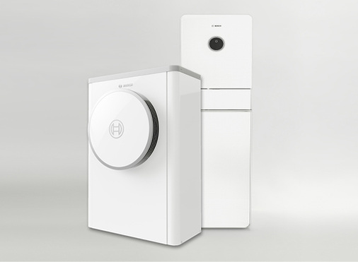 



Bei der Wärmepumpen-A
uß
eneinheit liegt der einzuhaltende baugesetzliche Mindestabstand zum Nachbarn bei unter 4 m. Damit kann sie auch in dicht bebauten Wohngebieten zum Einsatz kommen.
