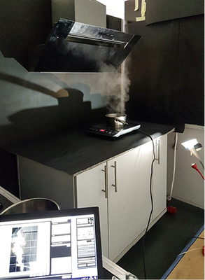 



2
 Für die Erfassung des Kochwrasens durch Dunstabzugssysteme liegen keine standardisierten Untersuchungsmethoden vor. Im Rahmen der Studie [1] wurde deshalb ein auf einer optischen Auswertung basierendes neues Verfahren erprobt. 
