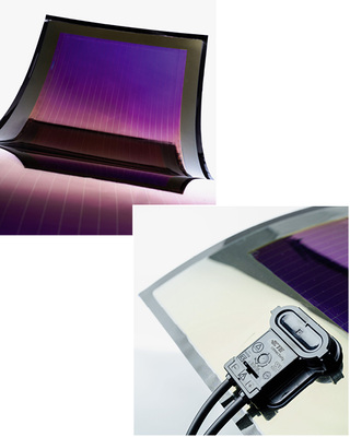 



Die organischen Photovoltaiklösungen eignen sich für die unterschiedlichsten Gebäudeoberflächen: horizontal, vertikal, gebogen, starr oder flexibel.
