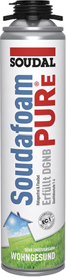



Soudals neuer Bauschaum Soudafoam PURe erfüllt die DGNB-Qualitätsstufen 1 bis 4 – er ist frei von halogenierten Treib- und Brandschutzmitteln und isocyanatarm.
