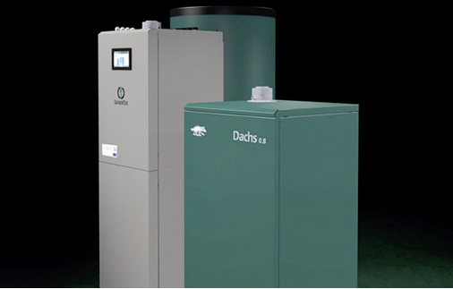 



Die KWK-Anlage mit einer thermischen Leistung von 1100 W und elektrischer Nennleistung von 750 W eignet sich besonders für Ein- und Zweifamilienhäuser mit geringem Wärmebedarf.
