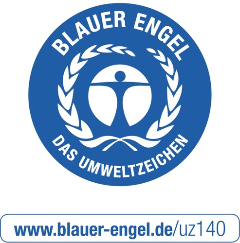 StoTherm Wood ist mit dem Umweltzeichen „Der Blaue Engel“ (RAL-UZ 140) ausgezeichnet.