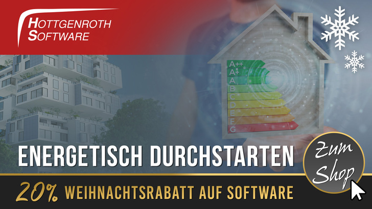 Hottgenroths Weihnachtsaktion läuft bis zum 31.12.2022 und beschert 20% Rabatt auf viele Software-Lösungen.
