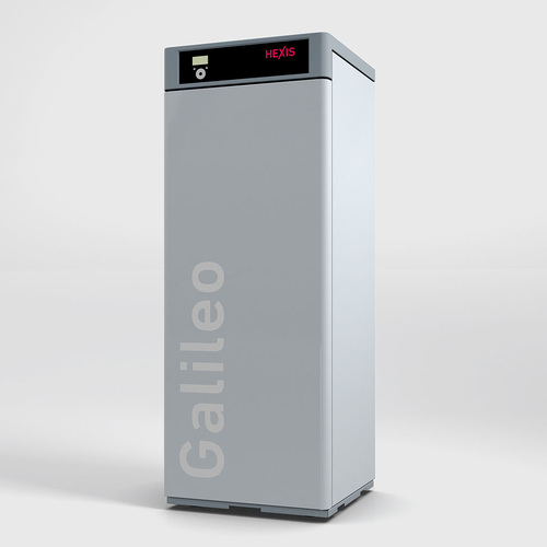 Das Hexis-Brennstoffzellensystem Galileo 1000 N erreicht die Kriterien für die Bonusförderung “Stromeffizienz“. - Hexis - © Hexis
Das Hexis-Brennstoffzellensystem Galileo 1000 N erreicht die Kriterien für die Bonusförderung “Stromeffizienz“. - Hexis - © Hexis