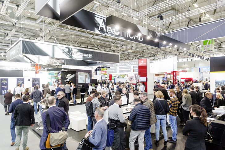 Aufbruchstimmung: Auf der digitalBAU präsentierte sich die Baubranche als Technologie-Vorreiter.