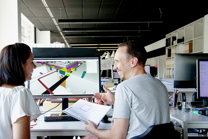 Das BCF-Format vereinfacht die Koordination von BIM-Projekten – die persönl ic he Kommunikation kann es aber nicht ersetzen. - © Bild: AllesWirdGut Architektur ZT
 Das BCF-Format vereinfacht die Koordination von BIM-Projekten – die persönl ic he Kommunikation kann es aber nicht ersetzen.