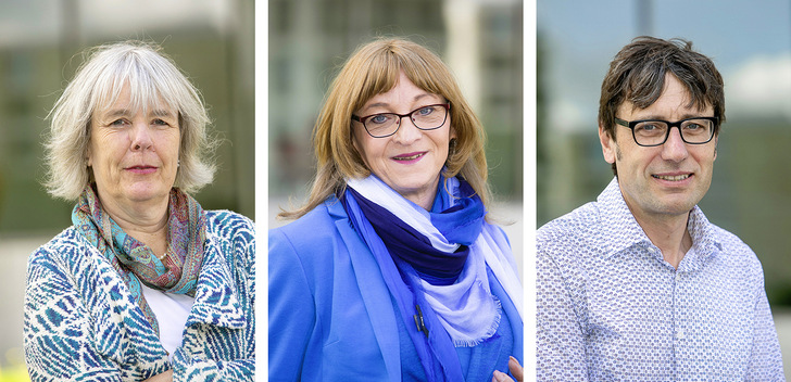 Pia Grund-Ludwig, Claudia Siegele, Joachim Berner.