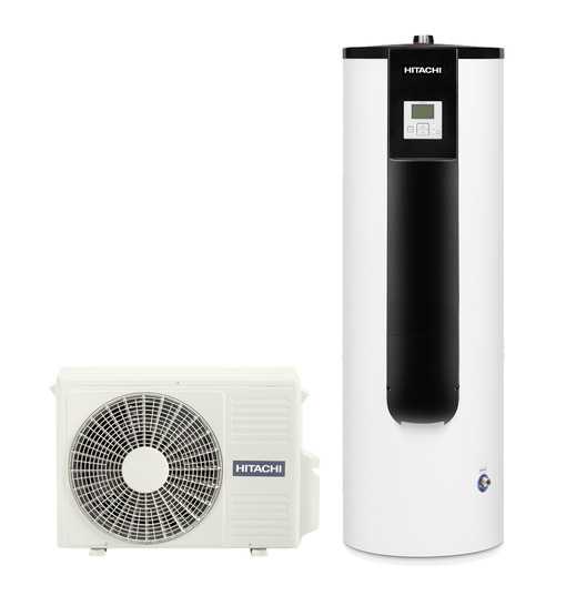 Die integrierte LCD-Fernbedienung der Warmwasser-Wärmepumpe Yutampo R32 ist mit einer benutzerfreundlichen Bedien- und Installationsoberfläche ausgestattet. - © Bild: Johnson Controls Hitachi Air Conditioning Europe
