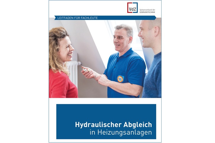 VdZ-Leitfaden: Hydraulischen Abgleich in Heizungsanlagen. - © VdZ
 VdZ-Leitfaden: Hydraulischen Abgleich in Heizungsanlagen.