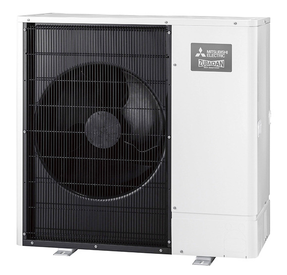 Das neue Ecodan-Mono­block-Wärmepumpensystem gibt es mit drei unterschiedlichen Verdichtertypen und in sechs Leistungsgrößen (4-14 kW). - © Bild: Mitsubishi Electric
