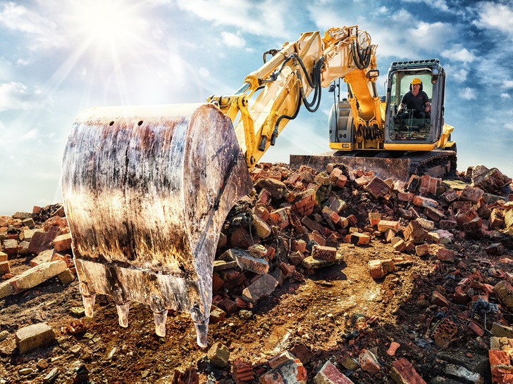 Bau- und Abbruchabfälle sind der größte Abfallstrom in Deutschland. Zugleich steckt in mineralischen Bauabfällen ein enormes Recycling-Potenzial. Eine Mantelverordnung soll es heben. - © Ingo Bartussek - stock.adobe.com
