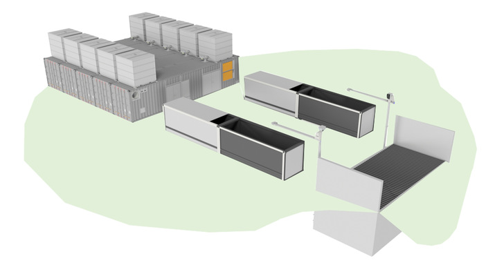 Die Holz-KWK-Anlage HKA 600 liefert Strom und Wärme im großen Maßstab.