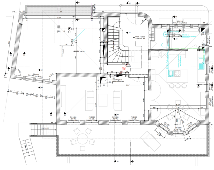 Detaillierte Berechnung spart Aufwand für Haustechnik und Dämmung.