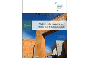 BBSR-Online-Publikation Mittelfristprognose der Preise für Bauleistungen.