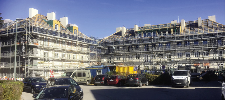 1 Mehrfamilienhaus IN22/23 in Innsbruck: Eines von zahlreichen Objekten, die im Rahmen des EU-Projekts SINFONIA energetisch saniert wurden. - © Foto: Passivhaus Institut
