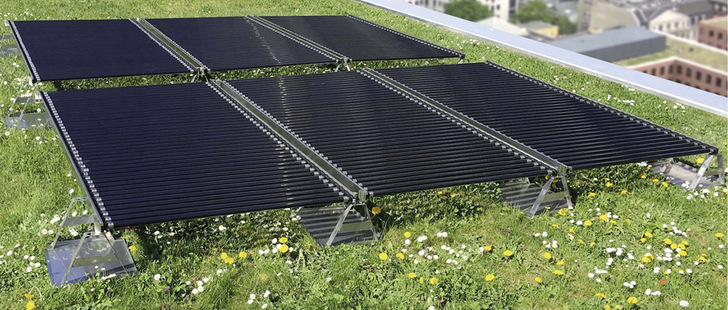 Warum sich nicht die Dachflächen teilen? Fragten sich die Unternehmen TubeSolar und ZinCo, und verbrüderten sich in einer Dach-Kooperation.