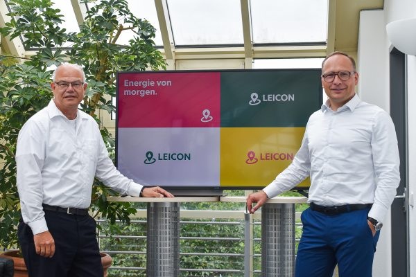 Die beiden Geschäftsführer der Leicon GmbH Alfred Schaper (links) und Daniel Wolter (rechts)